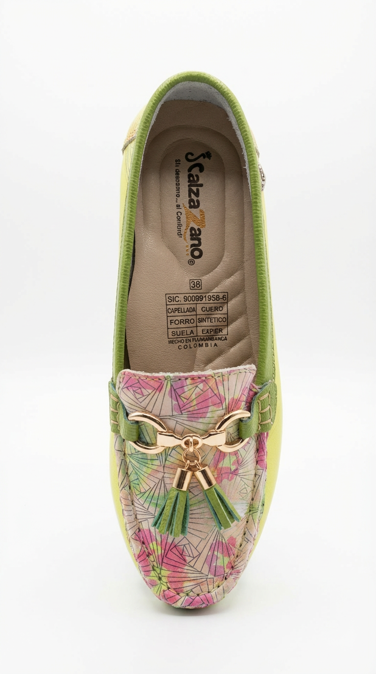 Olive Comfort Moccasins